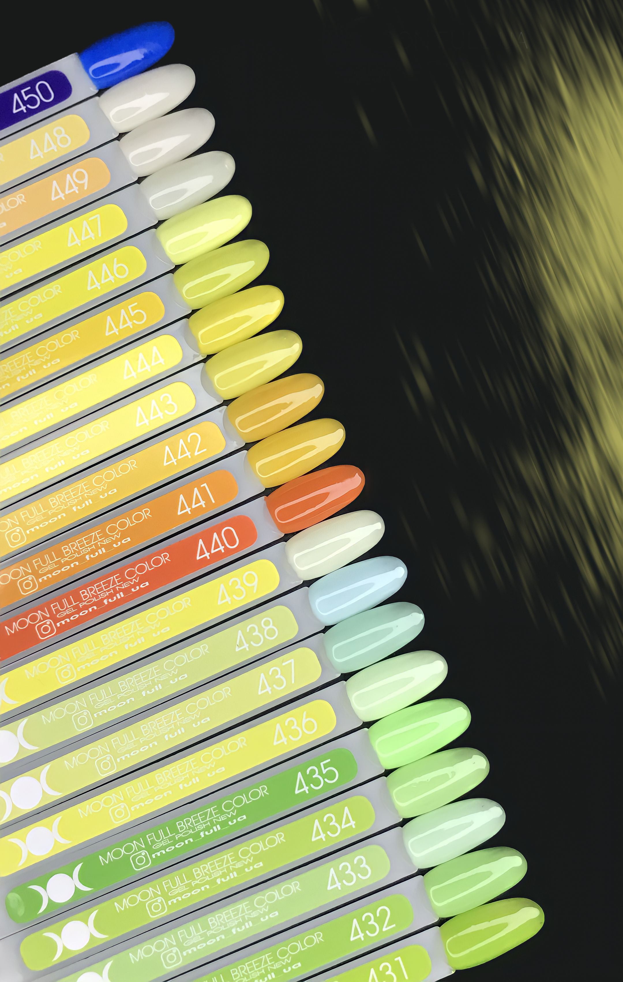 Гел лакове Moon Full Breeze color №431