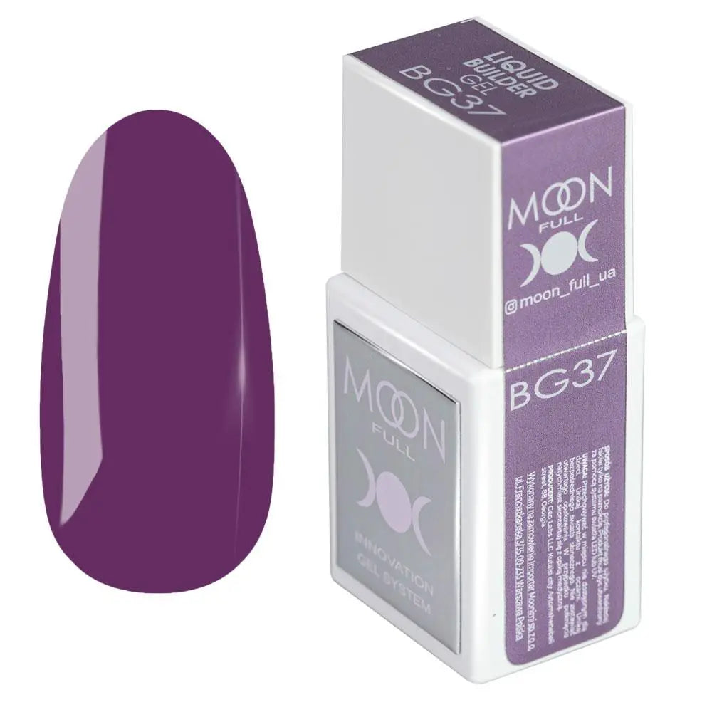 MOON FULL LIQUID BUILDER GEL №BG37, 15 МЛ (течен)