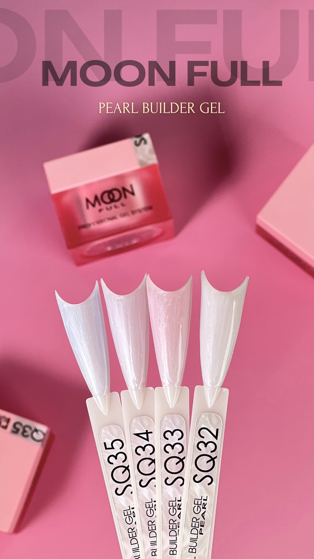 Moon Full Pearl Builder Gel 30ml №SQ 32