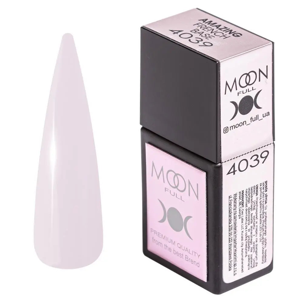 MOON FULL Amazing French Base 12ml №4039