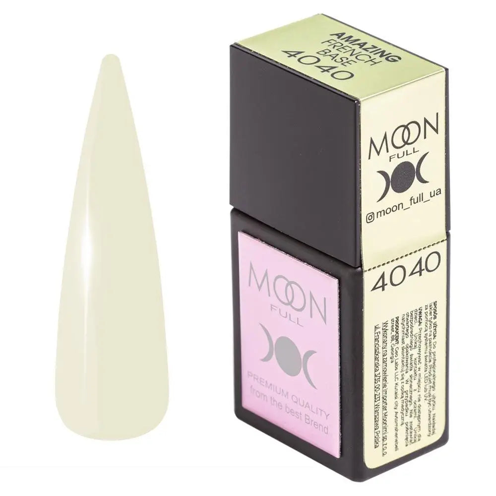 MOON FULL Amazing French Base 12ml №4040