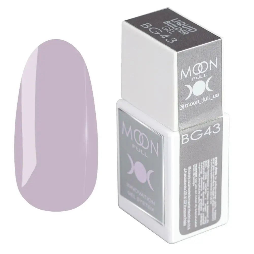 MOON FULL LIQUID BUILDER GEL №BG43, 15 МЛ (течен)