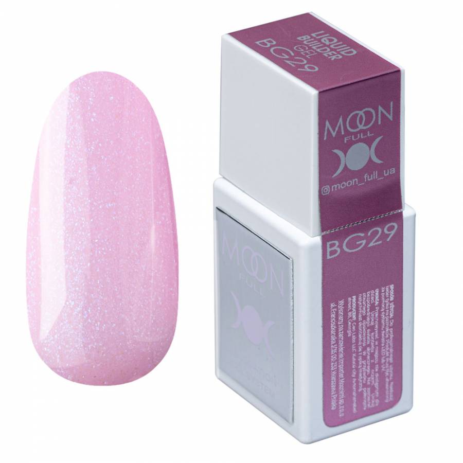 MOON FULL LIQUID BUILDER GEL №BG29, 15 МЛ (течен)