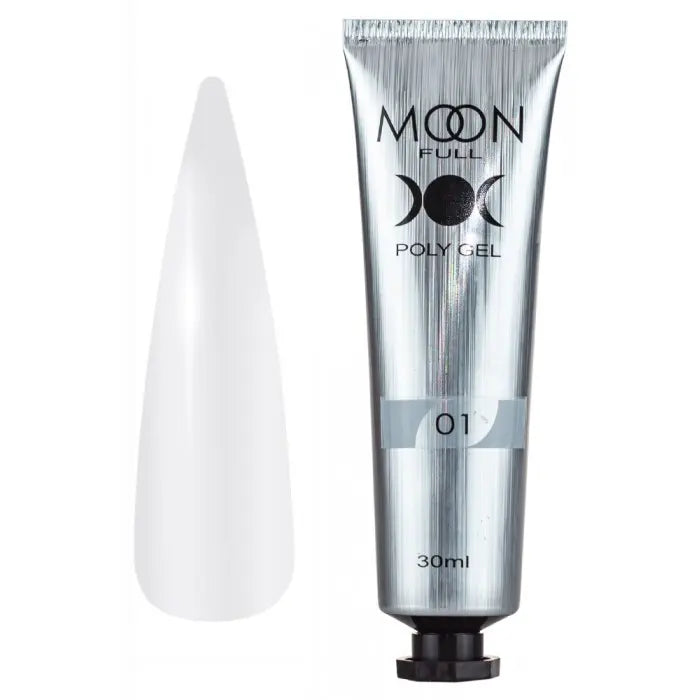 Moon Full Poly Gel №01 прозрачен