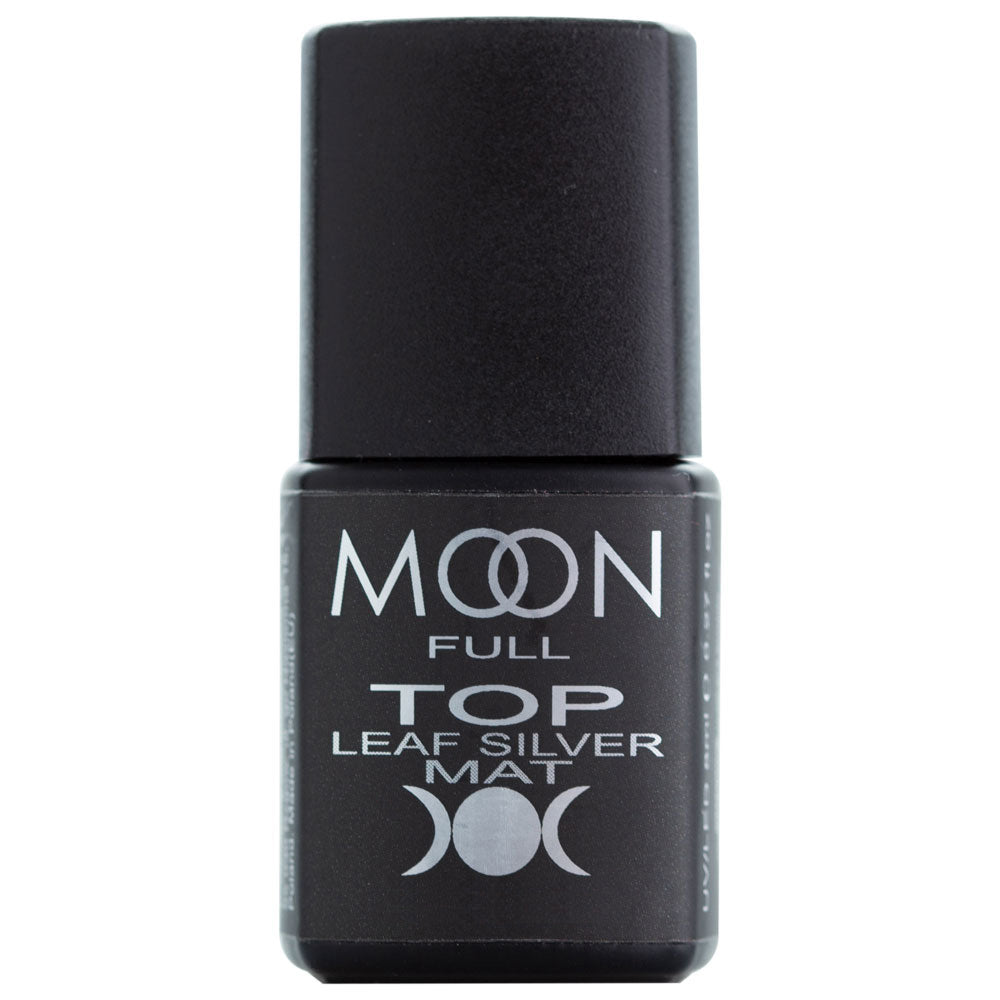 Moon Full Top Leaf Silver Mat 8ml