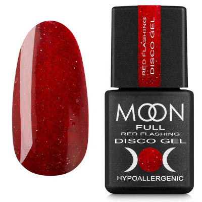 Disсo Gel Moon Full Red Flashing №RF06