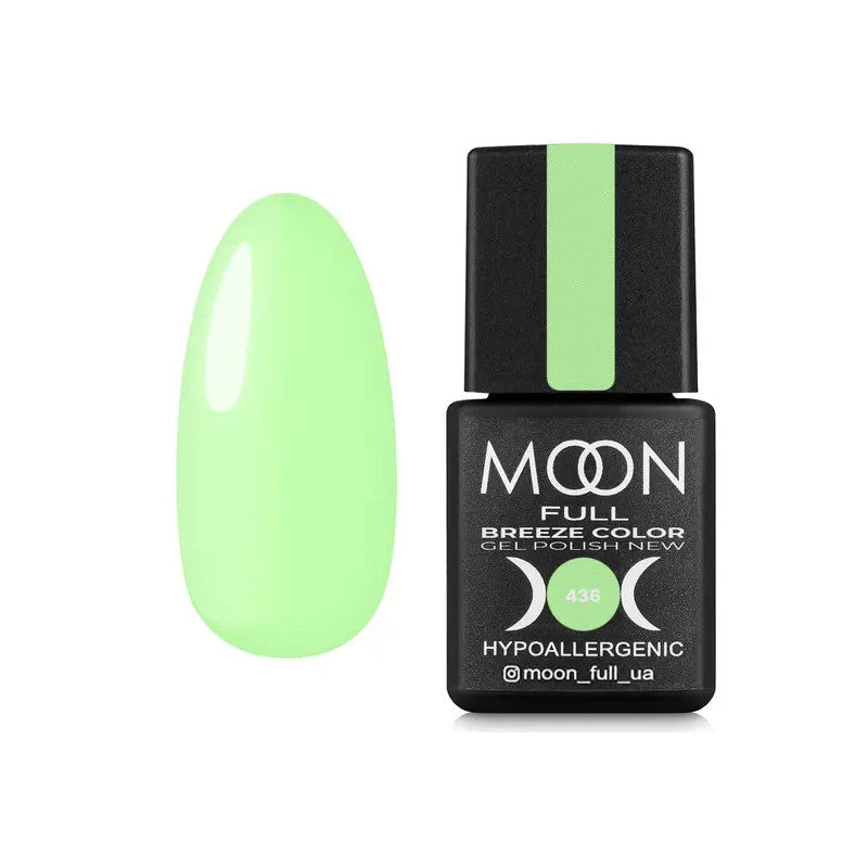 Гел лакове Moon Full Breeze color №436