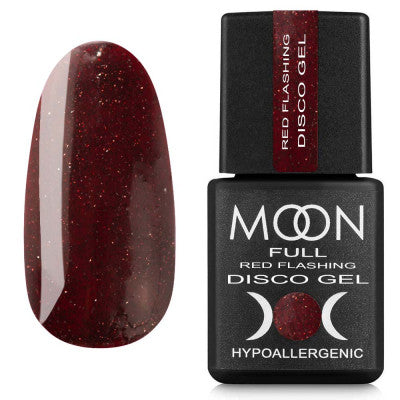 Disсo Gel Moon Full Red Flashing №RF08