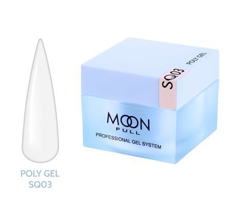 Moon Full Poly Gel №3 прозрачен